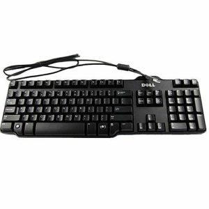 DELL USB Wired Keyboard’ – Black.