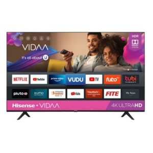 Hisense 50 Inch LED 4K Utra HD Smart TV – 50A6HS – Black