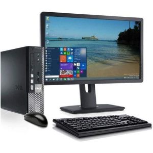 DELL Refurbished OptiPlex 790/3010 CPU Intel Core I3/ I5 3.2GHz – 8GB/6GB RAM – 256GB SSD/320gb Hdd + 19-22″ Monitor (3MTHS WRTY)